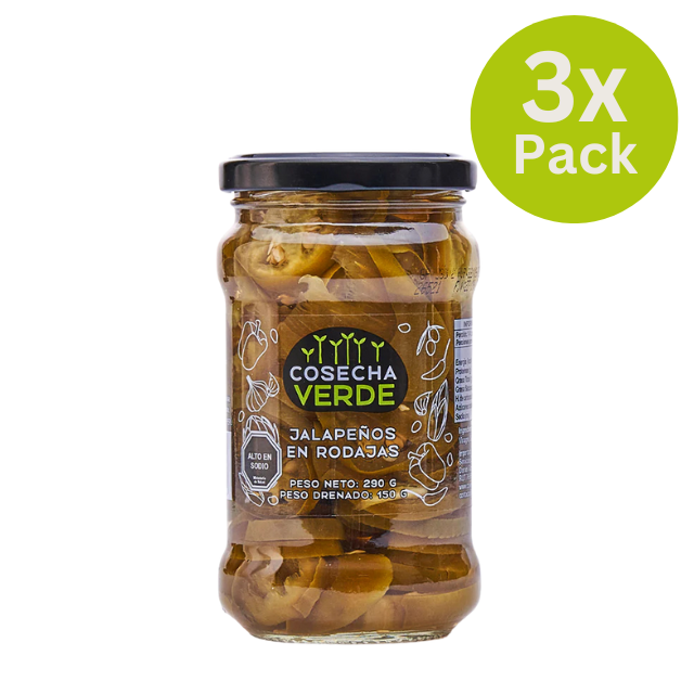 Jalapeños en Rodajas Conserva 290 g