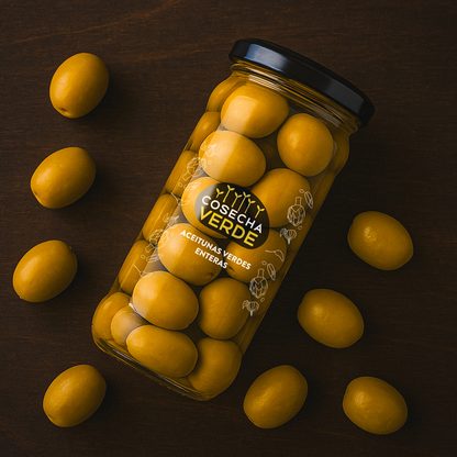Aceituna Verde Entera Conserva 330 g