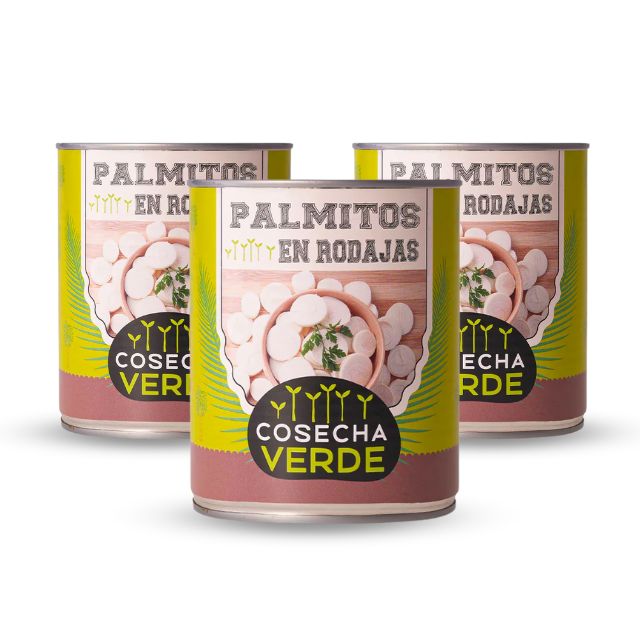 Palmitos Rodajas Conserva 800 g